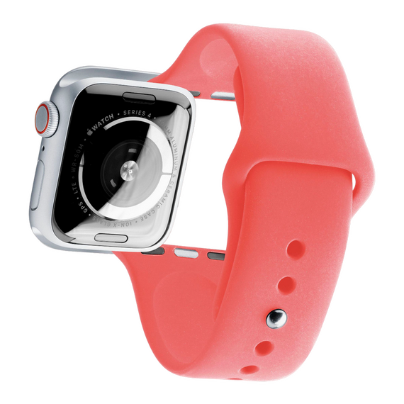 Curea pentru ceas Cellularline Urban Band, Silicon, Portocaliu, 2 image