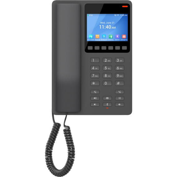 Telefon IP Grandstream GHP631W, Negru, 5 image