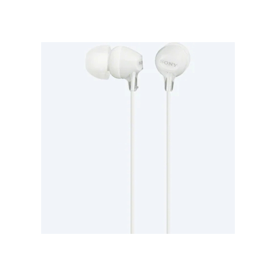 Căști SONY MDR-EX15AP, Alb, 4 image