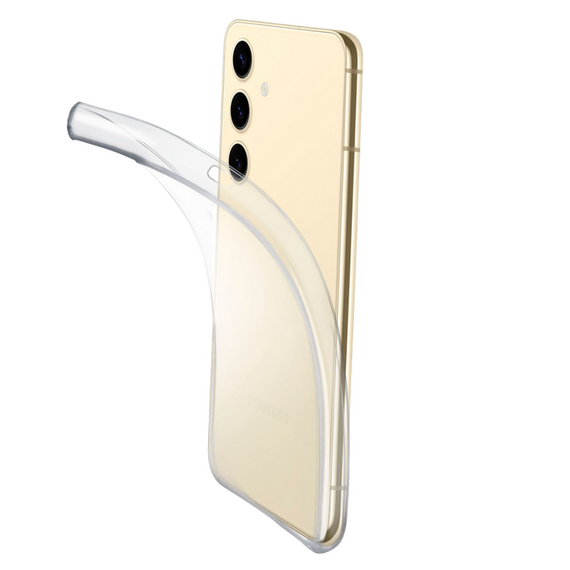 Husă Cellularline Fine pentru Samsung Galaxy S25, Transparent, 2 image