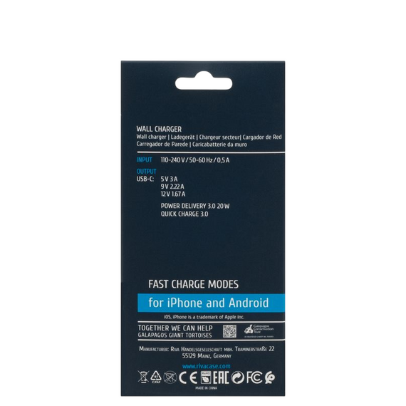 Încărcător Rivacase PS4101 W00, 20W, Alb, 5 image