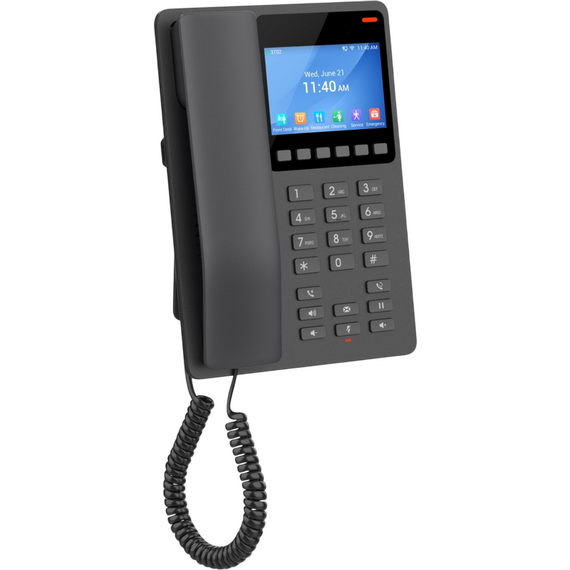 Telefon IP Grandstream GHP631W, Negru, 4 image