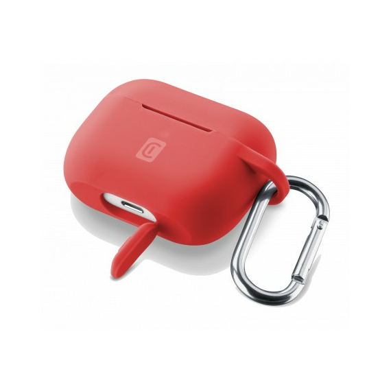 Husă pentru Airpods Cellularline Bounce - AirPods Pro, Roșu, 3 image