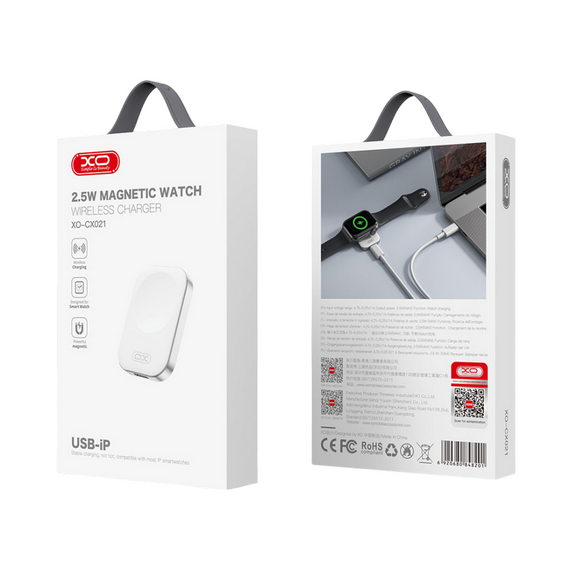 Încărcător wireless XO CX021, 2,5W, Alb, 2 image