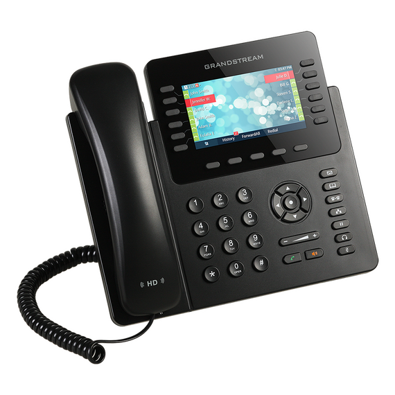 Telefon IP Grandstream GXP2170, Negru, 7 image