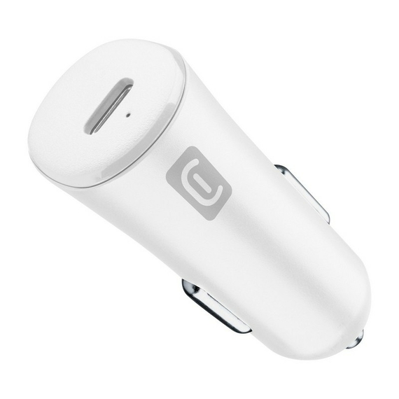 Incărcător auto Cellularline USB-C, 20W, Alb, 2 image