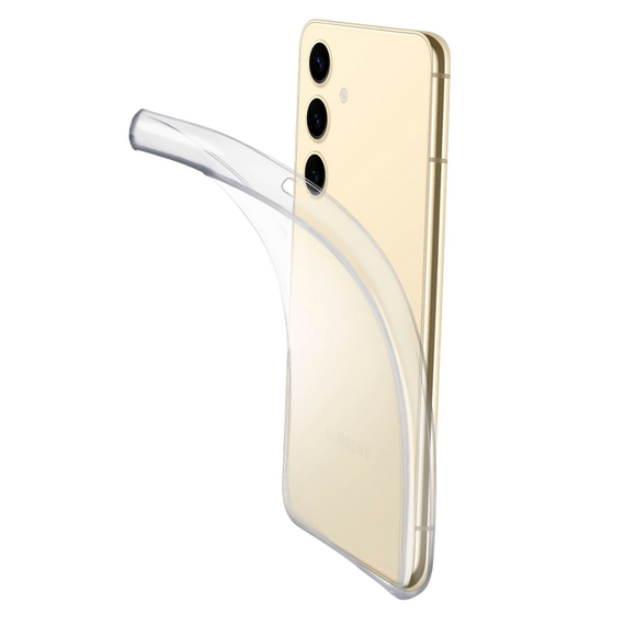 Husă Cellularline Fine pentru Samsung Galaxy S25, Transparent