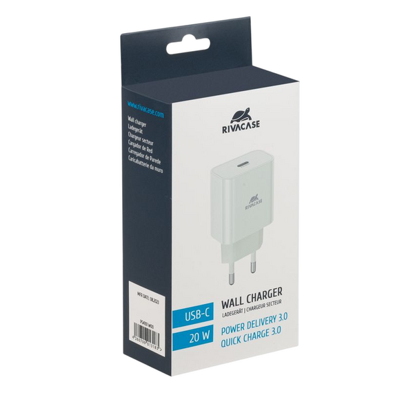 Încărcător Rivacase PS4101 W00, 20W, Alb, 6 image
