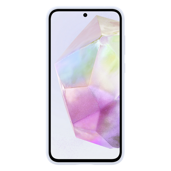 Husă Samsung Silicone Cover pentru Galaxy A35, Albastru deschis, 5 image