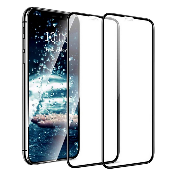 Sticlă de protecție Cellularline Tempered Glass for iPhone 11 Pro Max/ XS Max, Negru