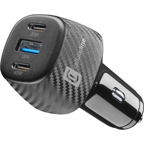 Incărcător auto Cellularline Car Multipower, 103W, Negru
