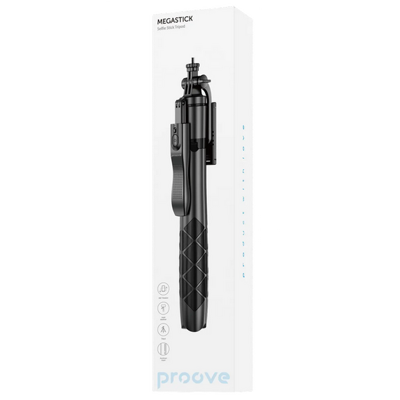 Selfie Stick Proove MegaStick, Negru, 2 image