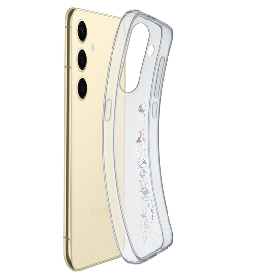 Husă Cellularline Fine pentru Samsung Galaxy S25, Transparent, 4 image