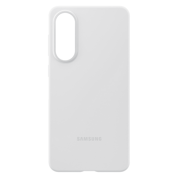 Husă Samsung Silicone Cover pentru Galaxy S25 Edge, Gri deschis, 2 image