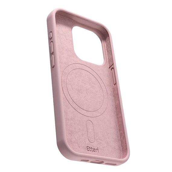 Husă Etteri Silicone Mag case pentru iPhone 16 Pro Max, Light Pink, 4 image