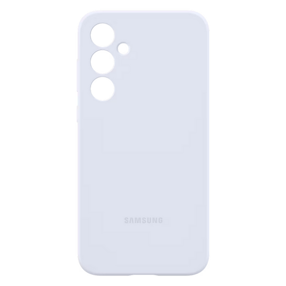 Husă Samsung Silicone Cover pentru Galaxy A35, Albastru deschis, 2 image