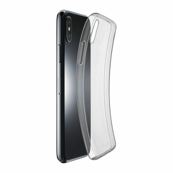 Husă Cellularline Fine - iPhone XS/X, Transparent, 3 image