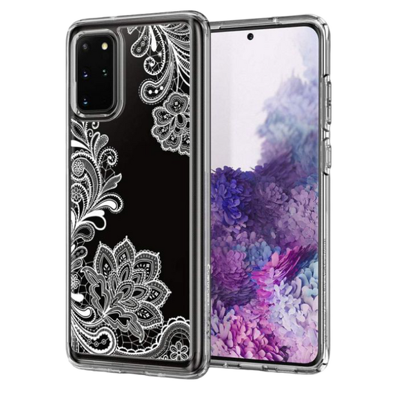 Husă Spigen Ciel Galaxy S20+, Mandala albă