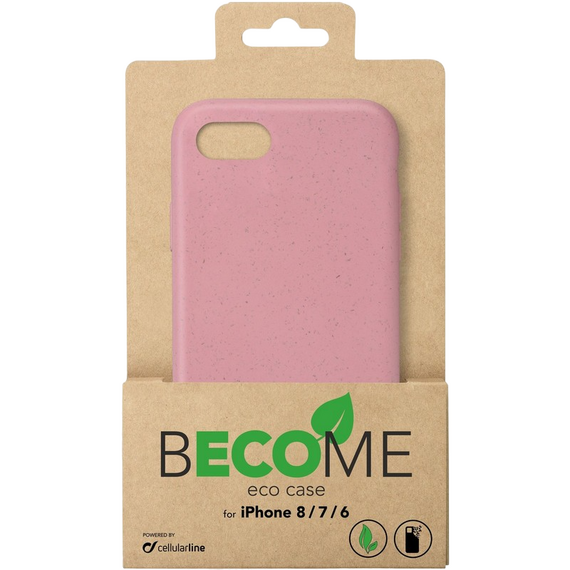 Husă Cellularline iPhone 8/7/SE 2020 - Case, Roz, 3 image