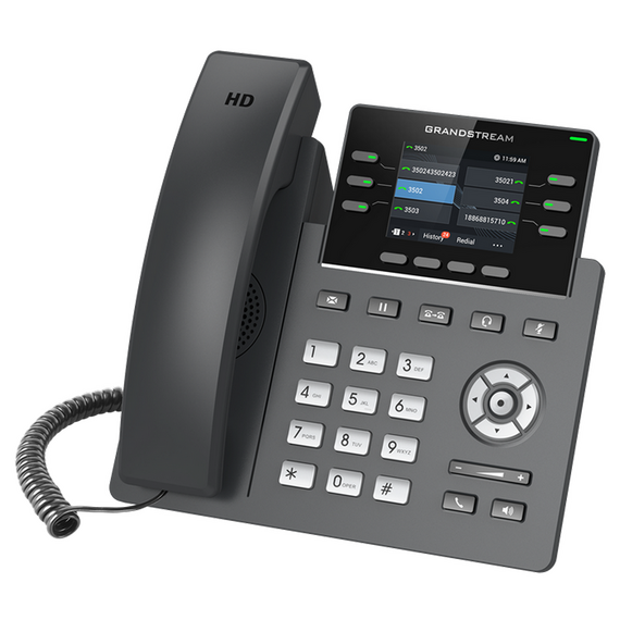 Telefon IP Grandstream GRP2613, Negru, 3 image