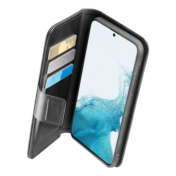 Husă tip carte Cellularline Samsung Galaxy S23 FE, Negru