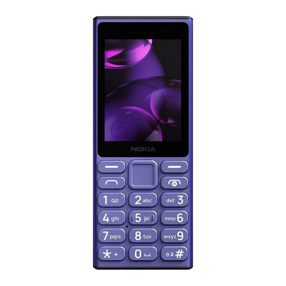 Nokia 110 4G 2024, Albastru Marin, 2 image
