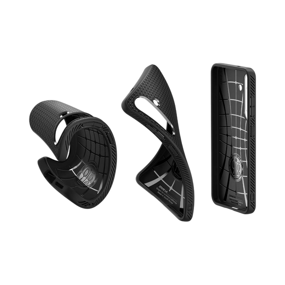 Husă Spigen Liquid Air pentru Samsung Galaxy S25+, Negru mat, 8 image