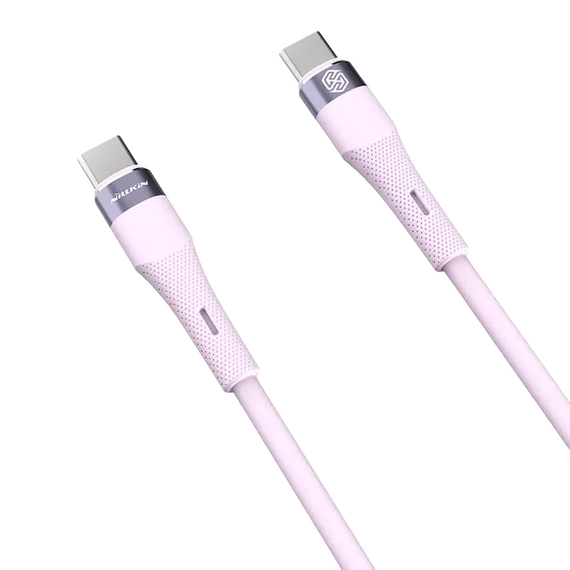 Cablu de încărcare Nillkin Type-C to Type-C Cable, Flowspeed, USB Type-C/USB Type-C, 1,2m, Violet, 5 image