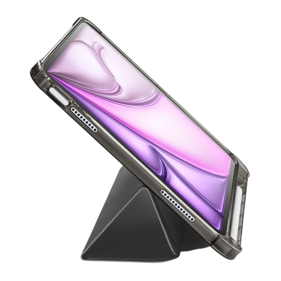 Husă pentru tabletă Cellularline Folio Pro - iPad Air 11'' (2024), Negru