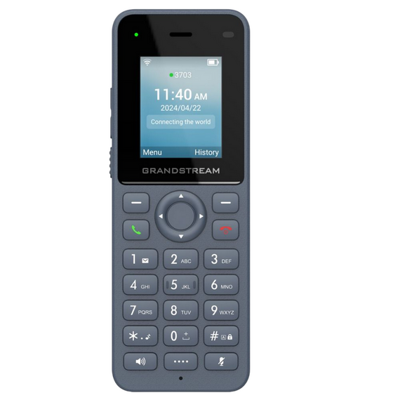 Telefon IP Grandstream WP826, Jet Grey, 4 image