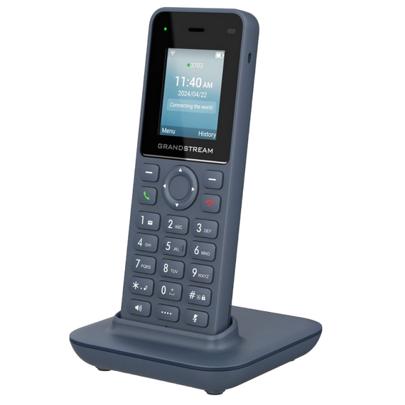 Telefon IP Grandstream WP826, Jet Grey, 2 image