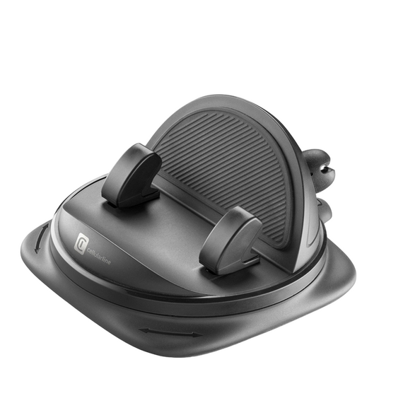 Suport pentru smartphone Cellularline Dash Hub 360, Negru
