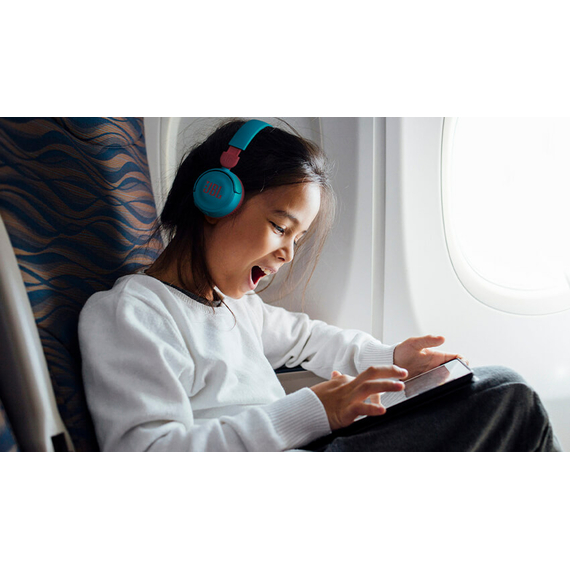 Căști JBL JR310, Albastru deschis, 3 image