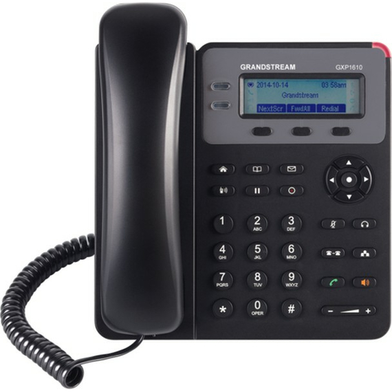 Telefon IP Grandstream GXP1610, Negru, 2 image