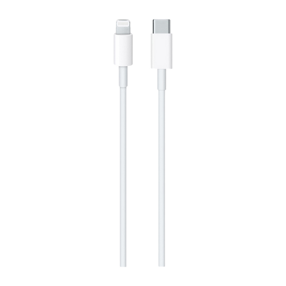 Cablu încărcare și sincronizare Apple MM0A3ZM/A, USB Type-C/Lightning, 1m, Alb