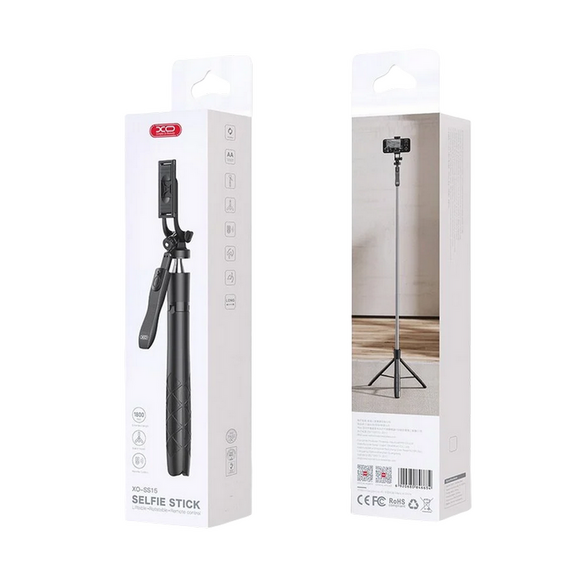 Selfie Stick XO SS15, Negru, 3 image