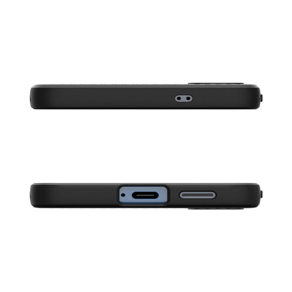 Husă Spigen Liquid Air pentru Samsung Galaxy S25+, Negru mat, 9 image
