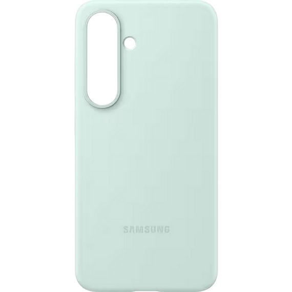 Husă Samsung Silicone Cover pentru Galaxy S25, Mentă, 4 image