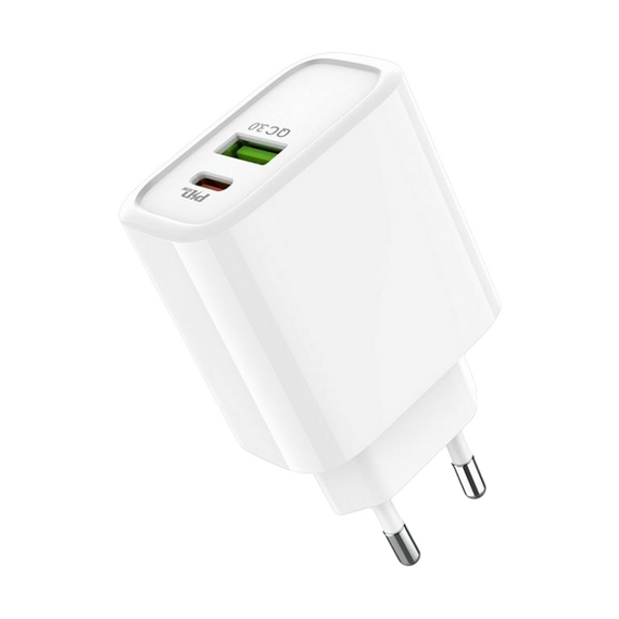 Încărcător Xpower Charger, PD + QC3.0, Alb