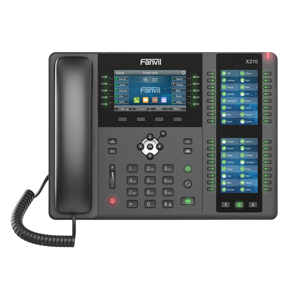 Telefon IP Fanvil X210, Gri Închis