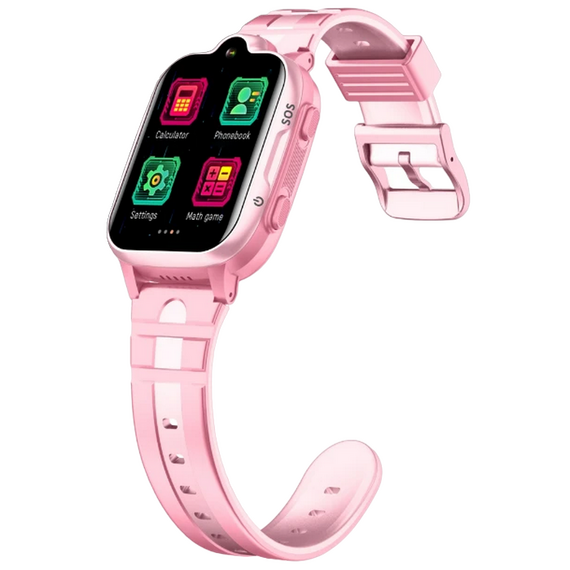 Ceas pentru copii Wonlex CT08, Roz, 3 image