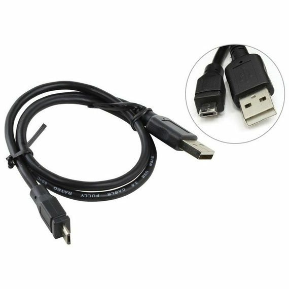 Cablu încărcare și sincronizare SVEN Micro USB 2.0 Micro B-Am, USB Type-A/micro-USB, 0,5m, Negru, 2 image