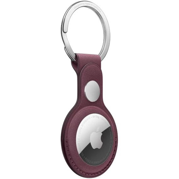 Husă pentru Airtag Apple FineWoven Key Ring, Mulberry, 3 image