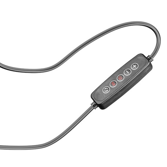 Lampă circulară Cellularline Selfie Ring Pro Multicolor – Universale, Negru, 2 image