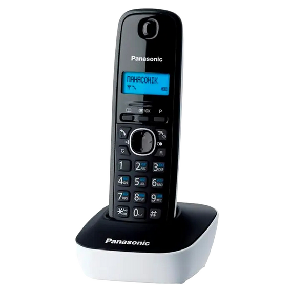 Telefon DECT Panasonic KX-TG1611, Alb