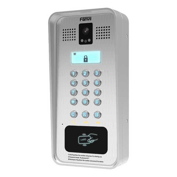 Interfon IP Fanvil i33VF, Gri, 2 image