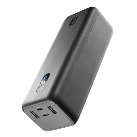 Acumulator extern Cellularline PD 100W, 27000mAh, Negru, 2 image