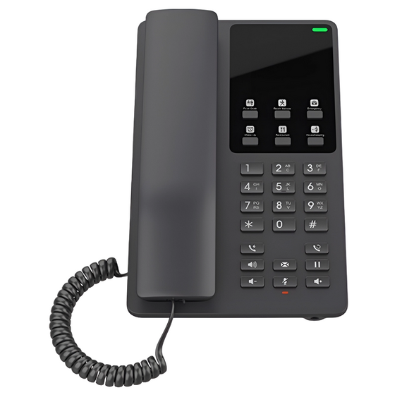 Telefon IP Grandstream GHP621, Negru