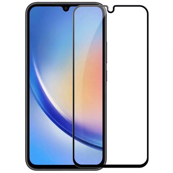 Sticlă de protecție Nillkin Galaxy  A34 - Tempered Glass CP+ pro, Negru
