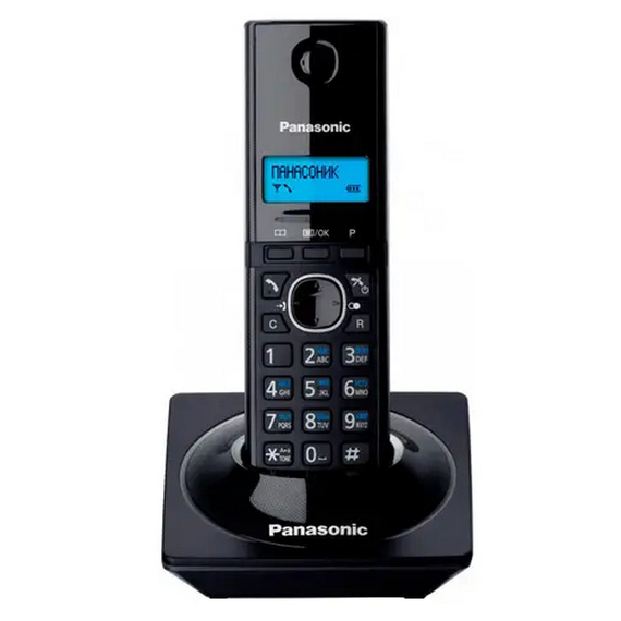 Telefon DECT Panasonic KX-TG1711, Negru, 2 image